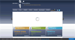 Desktop Screenshot of orobicaginnastica.it